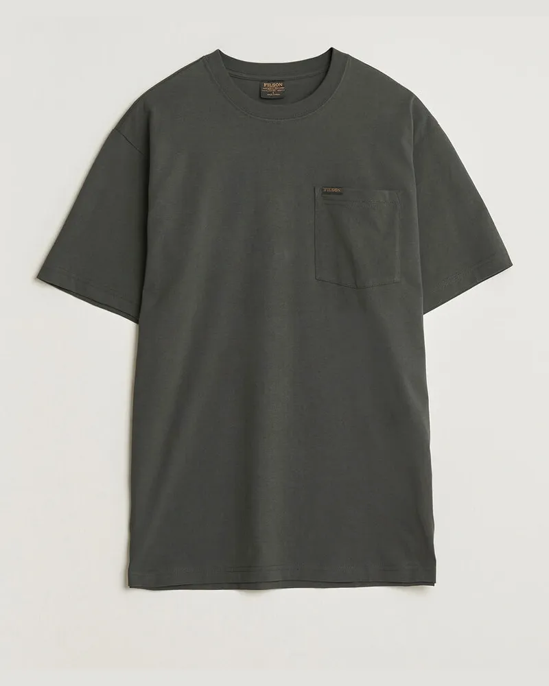 Filson Pocket T-Shirt Faded Black Schwarz