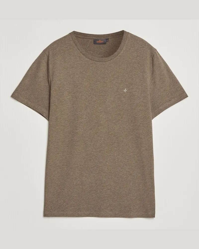 Morris James Crew Neck T-Shirt Brown Braun