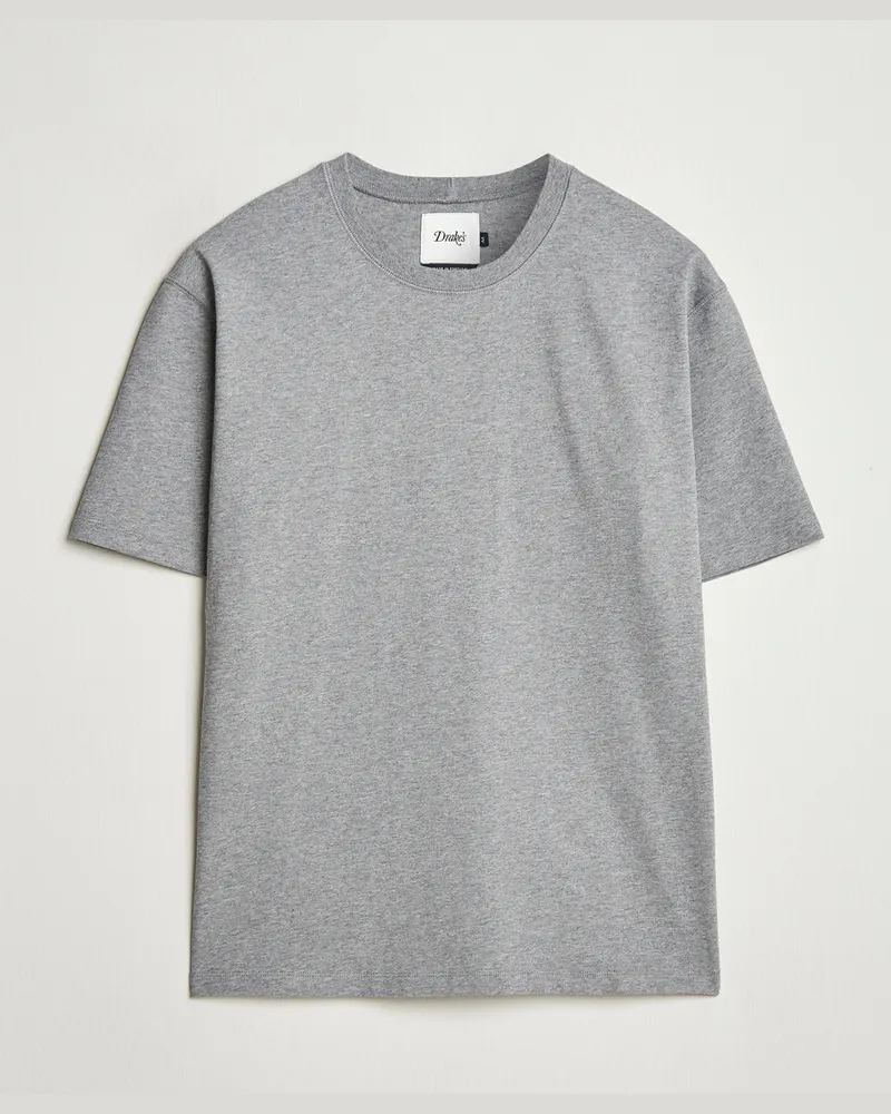 Drake's Drake Short Sleeve Hiking T-Shirt Grey Grau