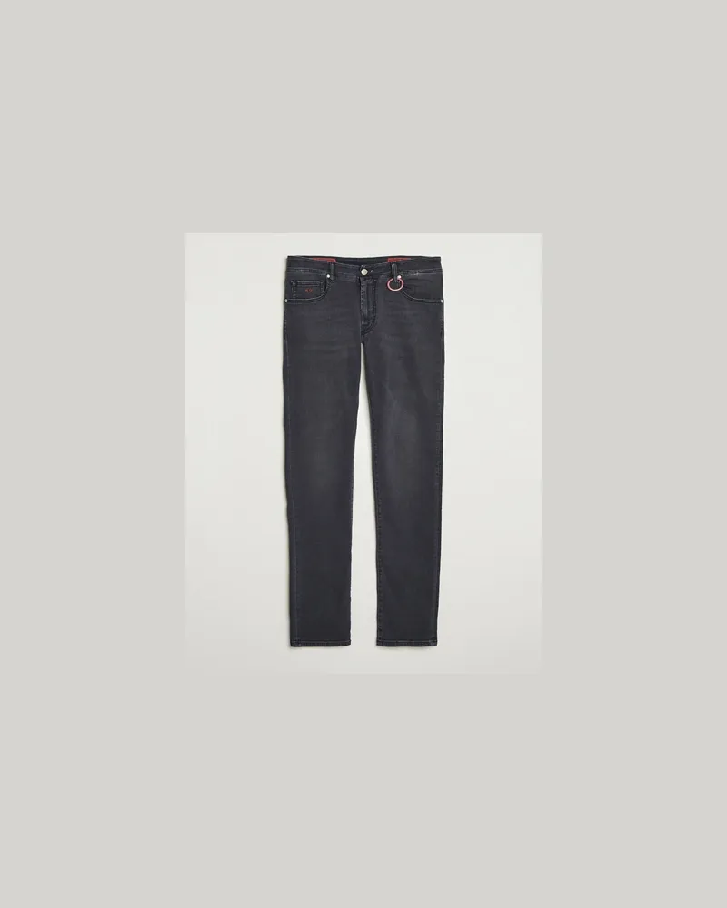 Tramarossa Michelangelo Stretch Jeans Black Used Schwarz