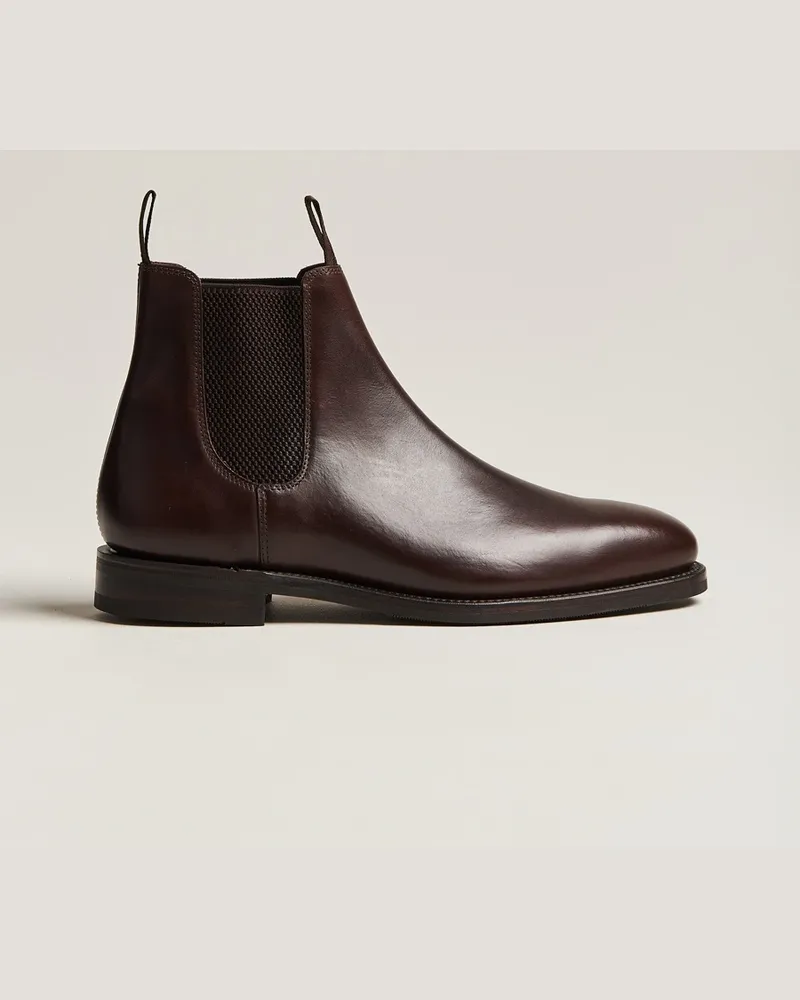 Loake 1880 Emsworth Chelsea Boot Dark Brown Leather Braun