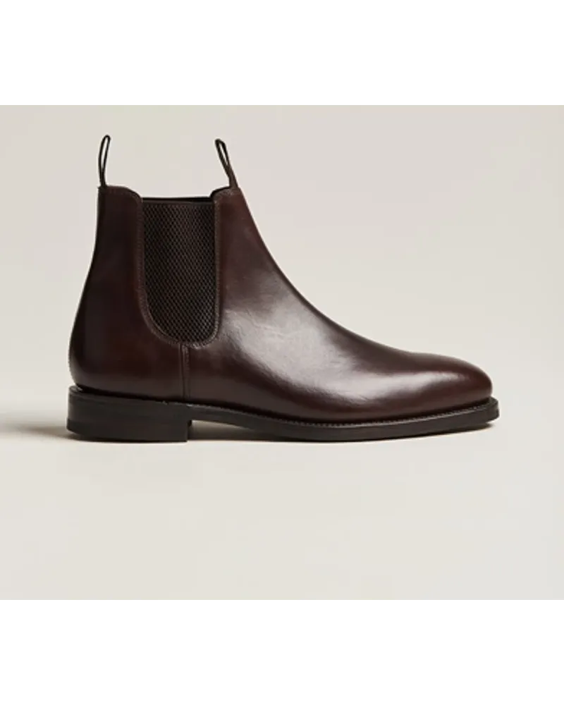 Loake 1880 Emsworth Chelsea Boot Dark Brown Leder Braun