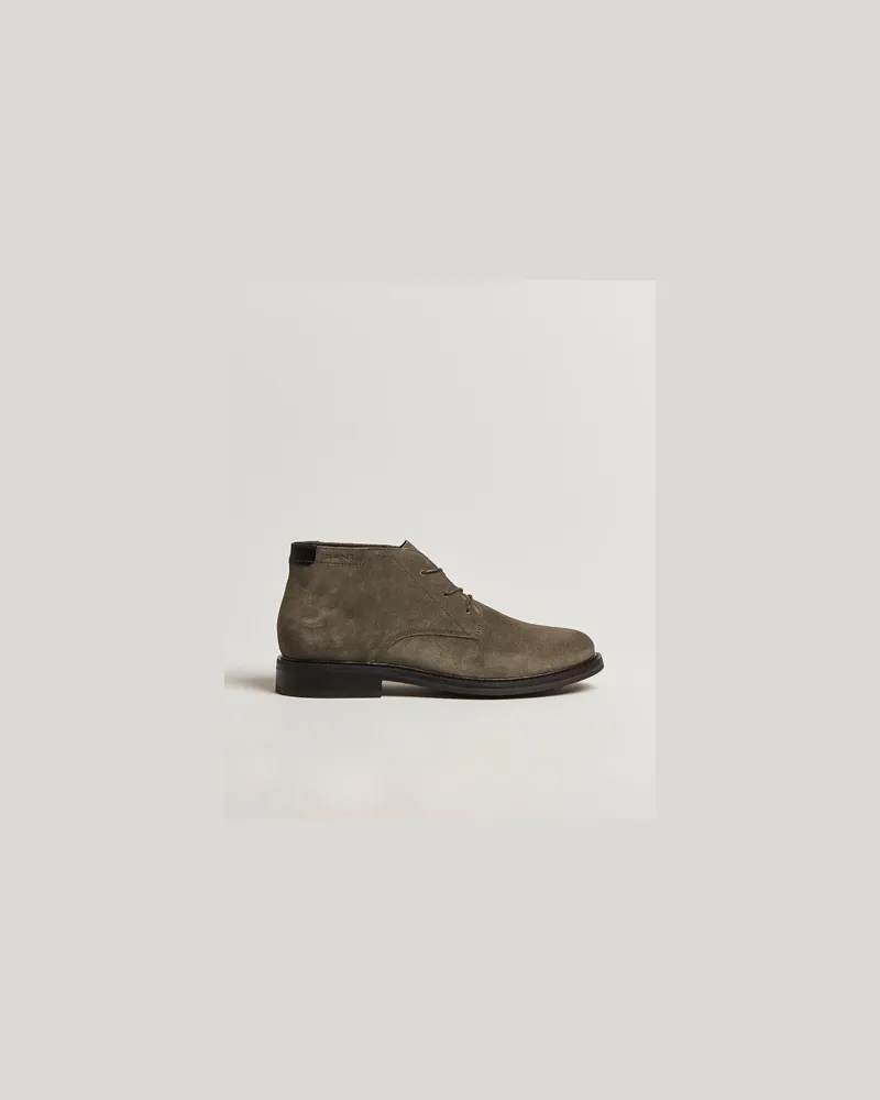 Gant St Fairkon Suede Chukka Boot Dark Taupe Grau