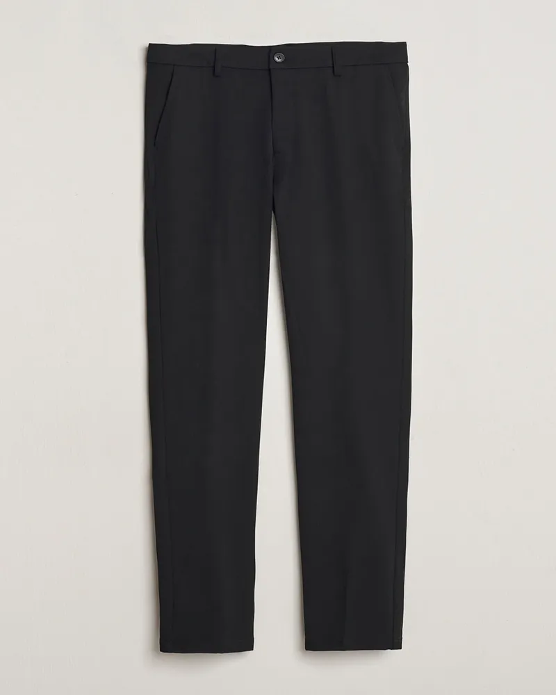 LES DEUX Como Reg Suit Pants Black Schwarz
