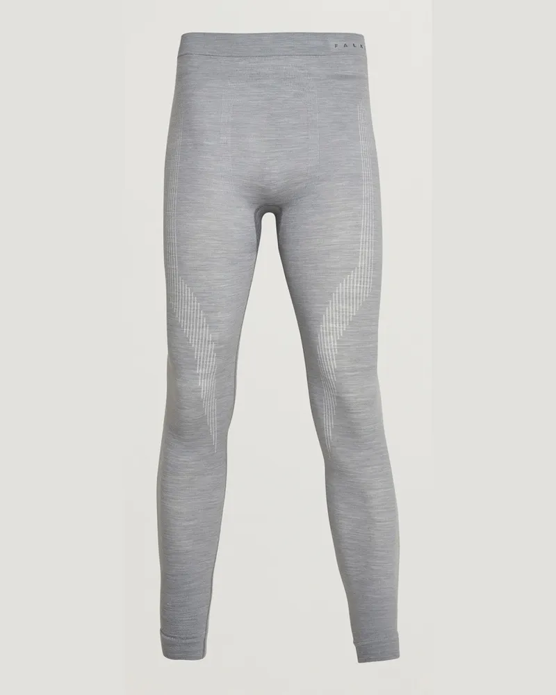 Falke Wool Tech Tights Grey Heather Grau