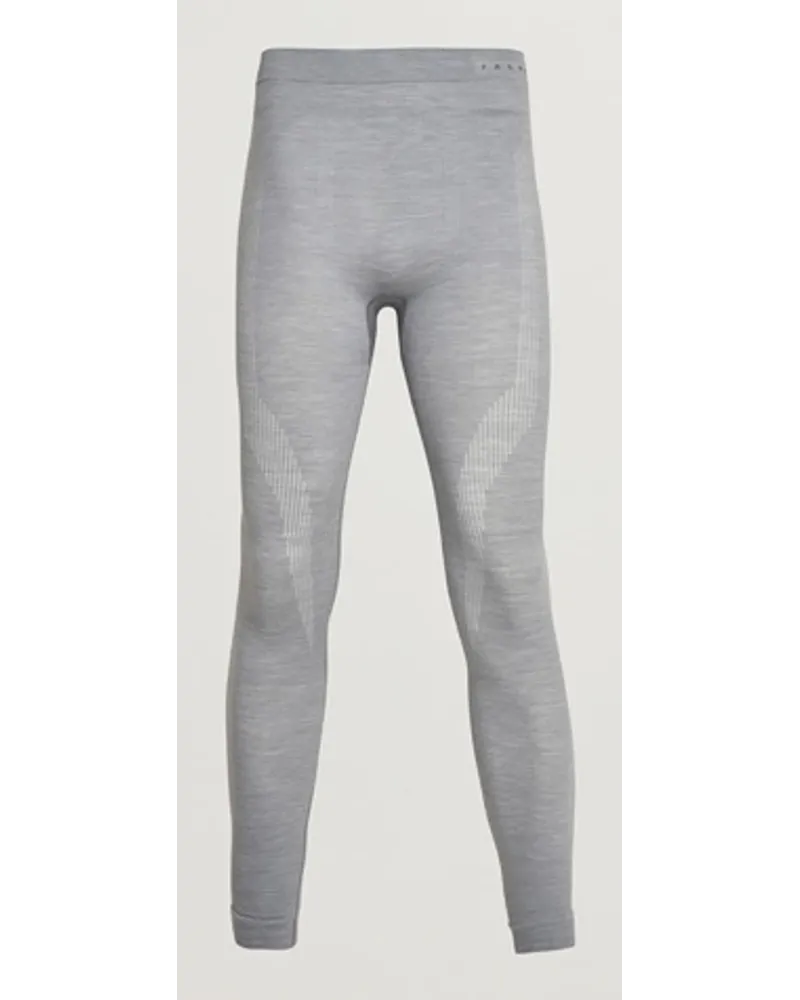 Falke Woll Tech Tights Grey Heather Grau