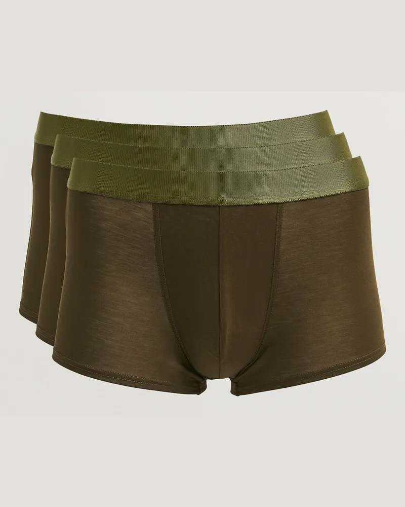 CDLP 3-Pack Boxer Trunk Olive Green Grün