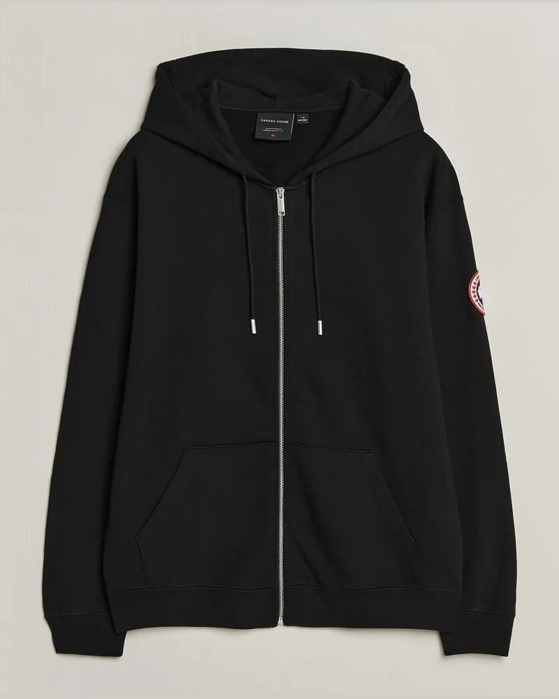 Canada Goose Loon Full Zip Hoodie Black Schwarz