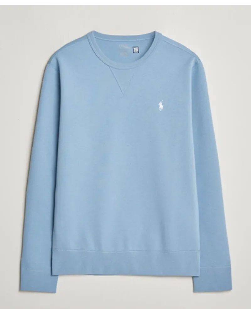 Ralph Lauren Tech Double Knit Sweatshirt Vessel Blue Blau