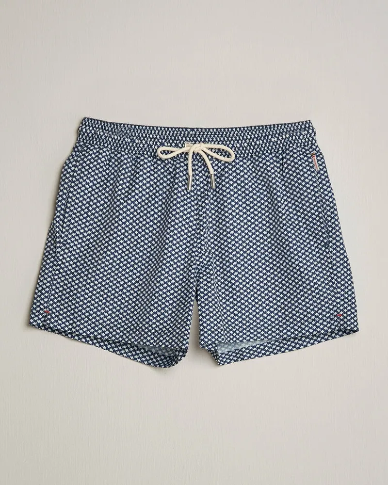 Orlebar Brown Jack Modula Drawstring Swim Shorts Night Iris Blau