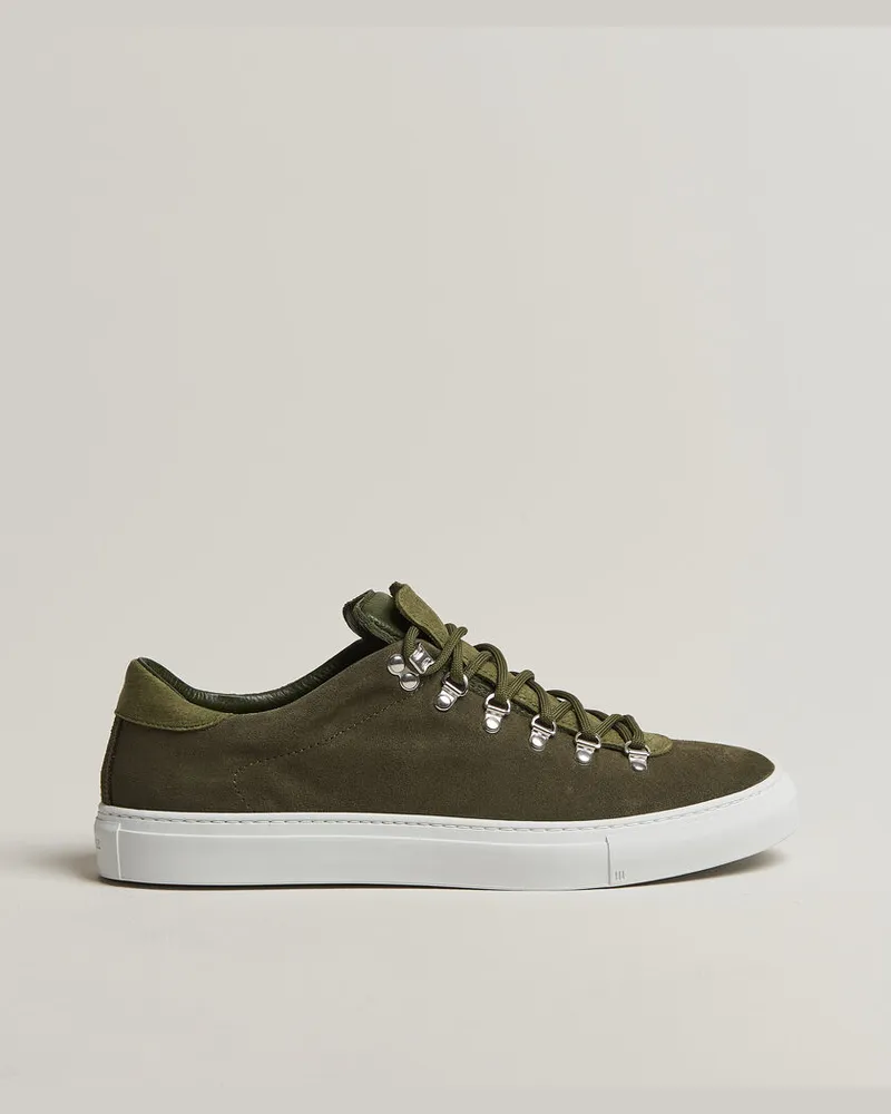 Diemme Marostica Low Sneaker Olive Suede Grün