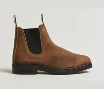 2581 Dress Waked Suede Chelsea Boot Tobacco