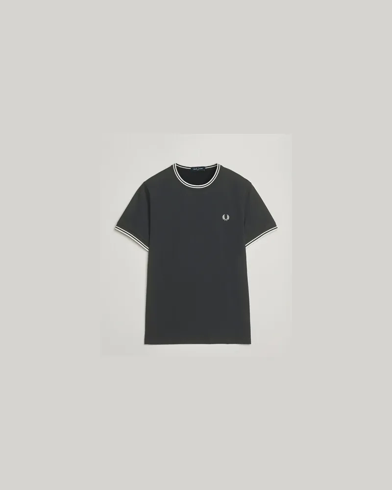Fred Perry Twin Tipped T-Shirt Night Green Grün