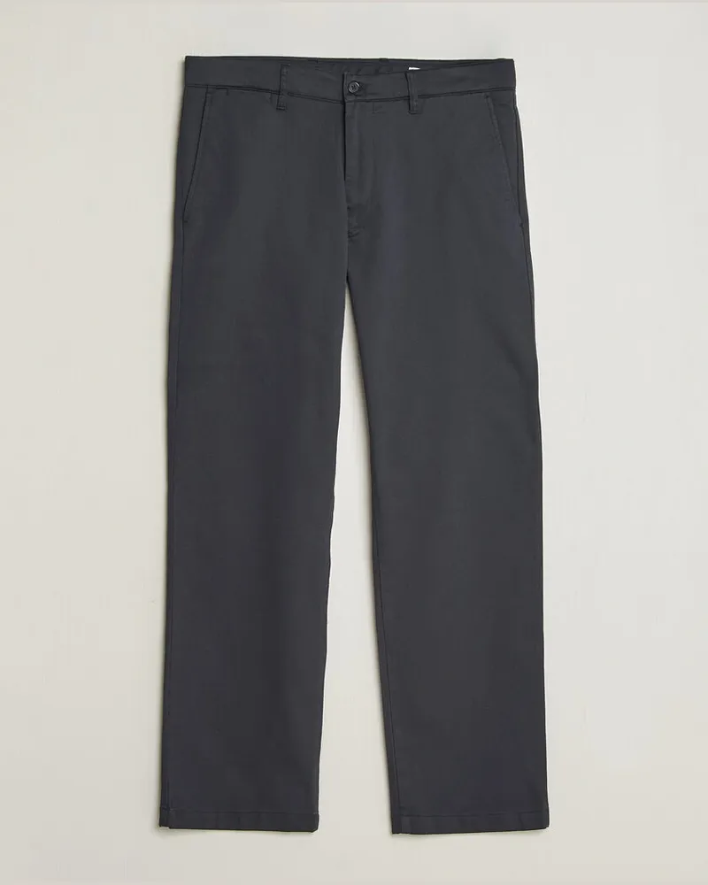 NN 07 Aden Regular Fit Chinos Deep Navy Blau