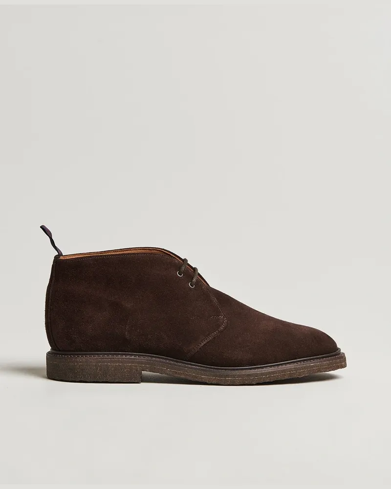 Sanders Harry Suede Chukka Boot Mocha Reverse Braun