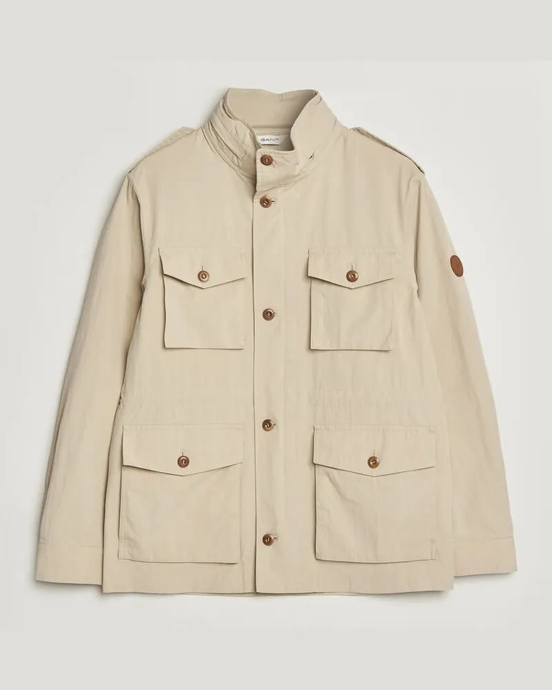 Gant Cotton Field Jacket Oat Beige Beige