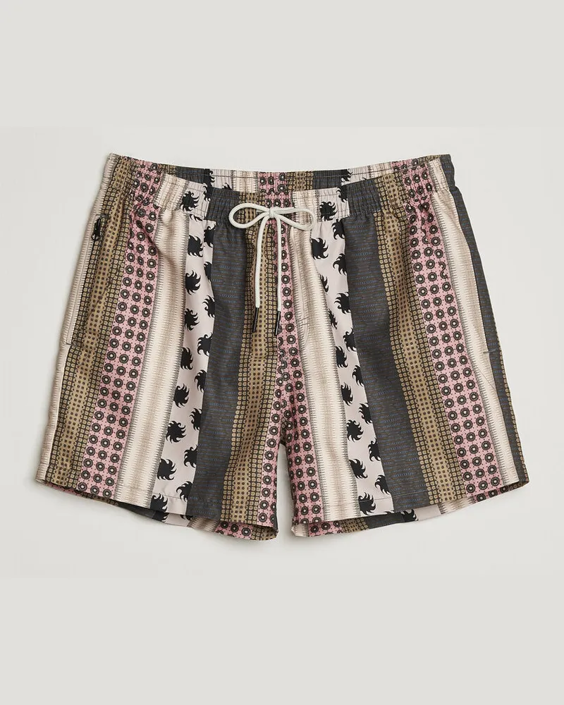 OAS Printed Swimshorts Multi Mehrfarbig