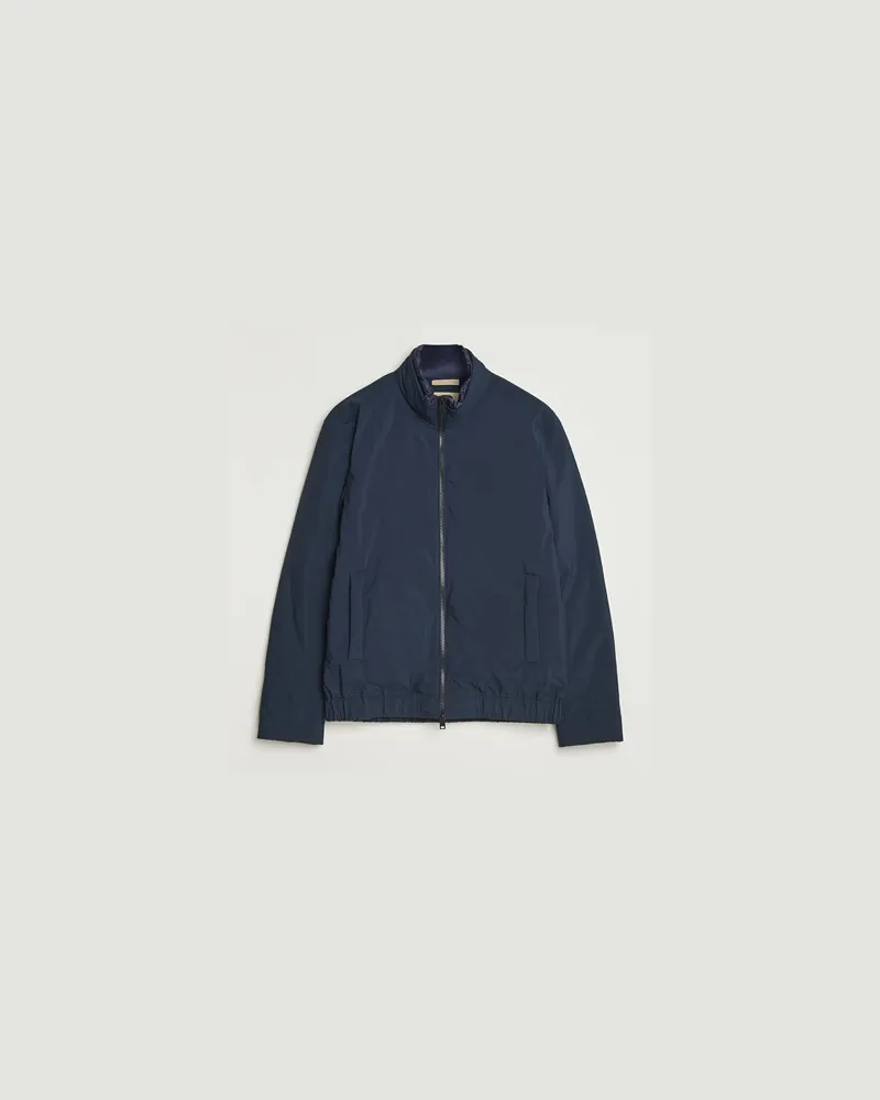 Woolrich Cloud Lewis Bomber Melton Blue Blau