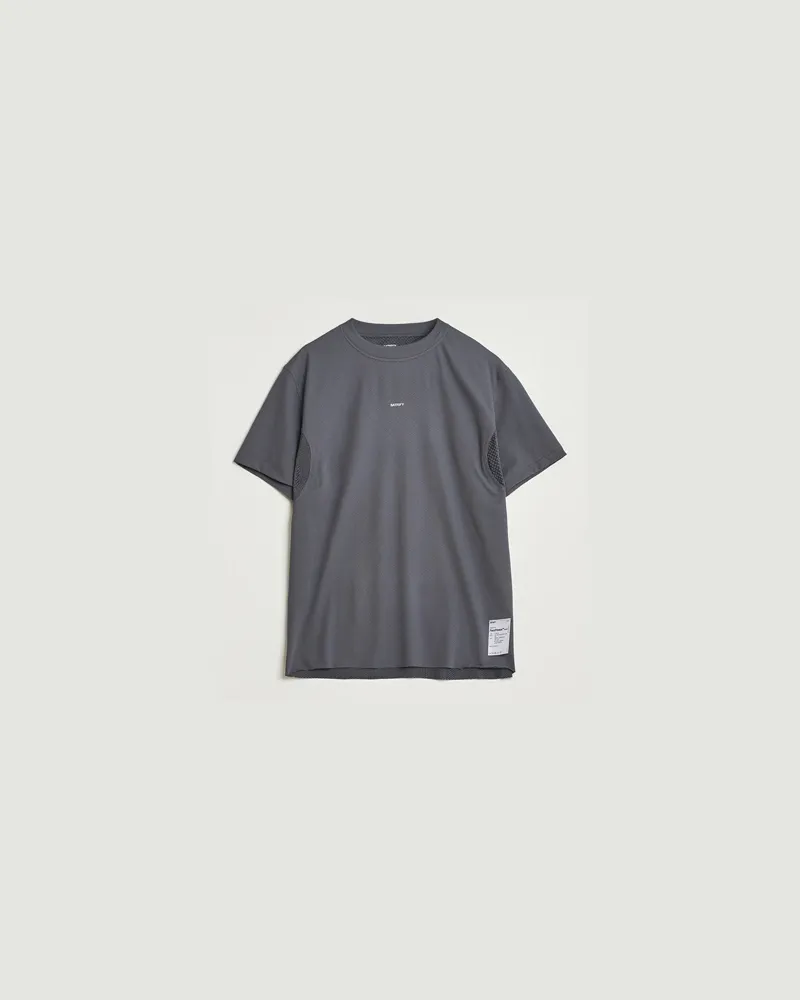 Satisfy FuzzFleece Octa T-Shirt Phantom Grau