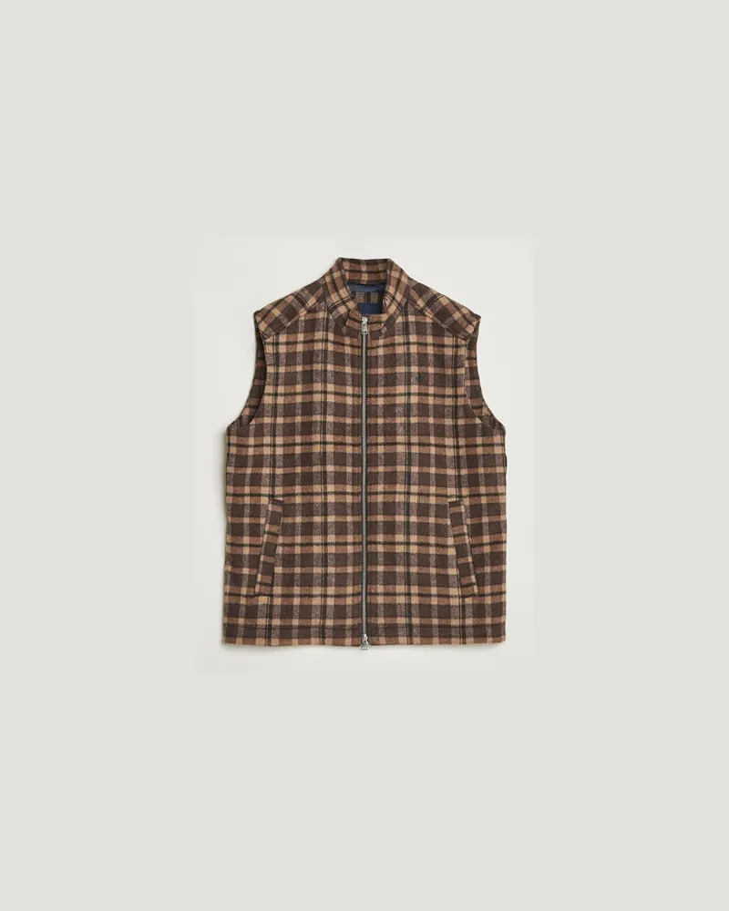 Morris Humphrey Vest Brown Braun