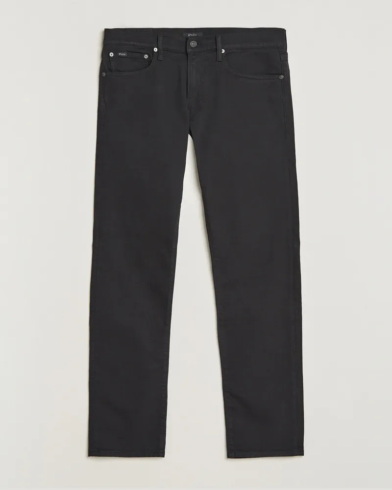 Ralph Lauren Sullivan Slim Fit Hudson Stretch Jeans Black Schwarz