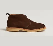 Bertie Crepe Sole Suede Chukka Polo Snuff
