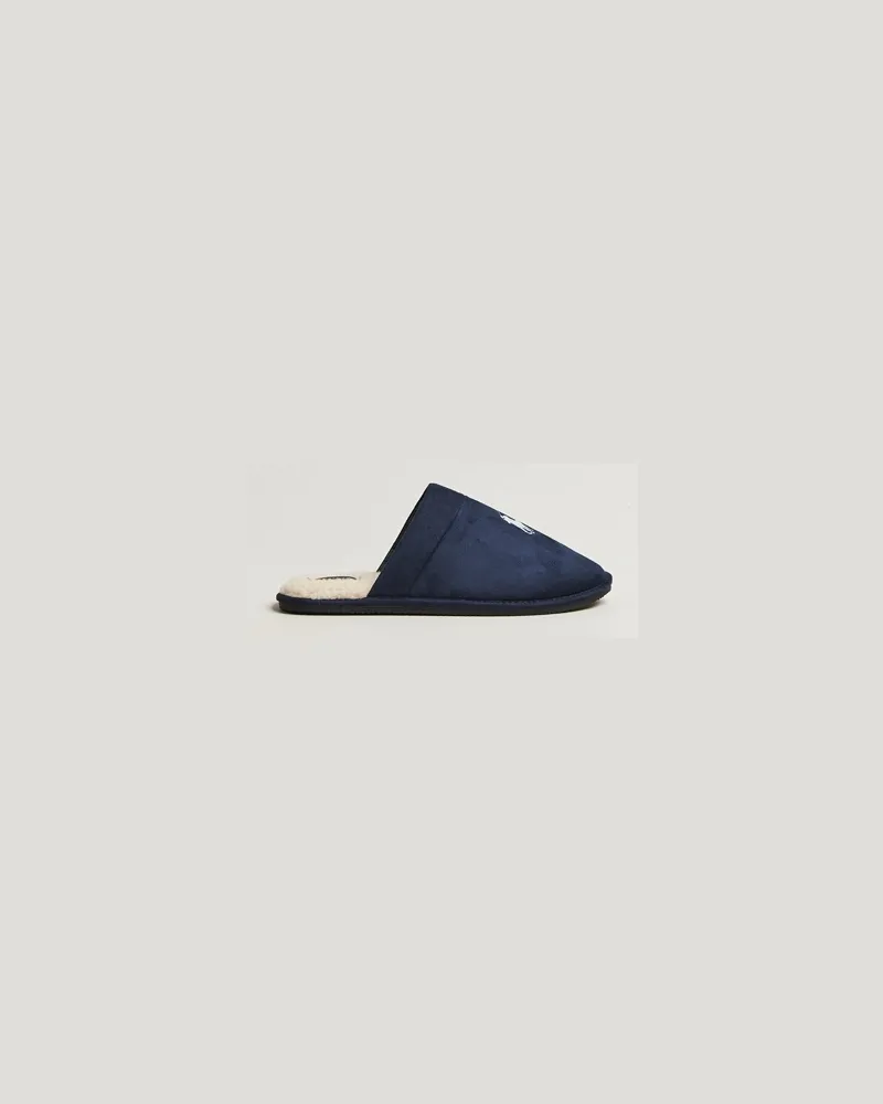 Ralph Lauren Klarence Dress Slipper Navy/BlackWatch Blau
