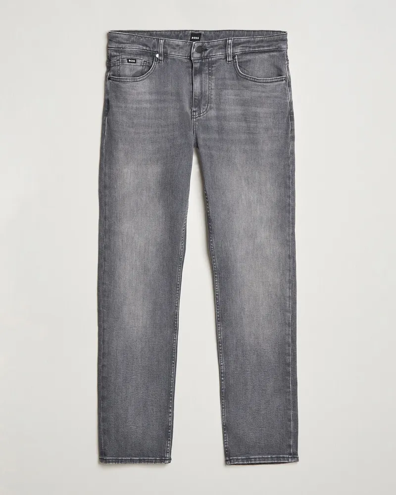 HUGO BOSS Delaware Jeans Medium Grey Grau