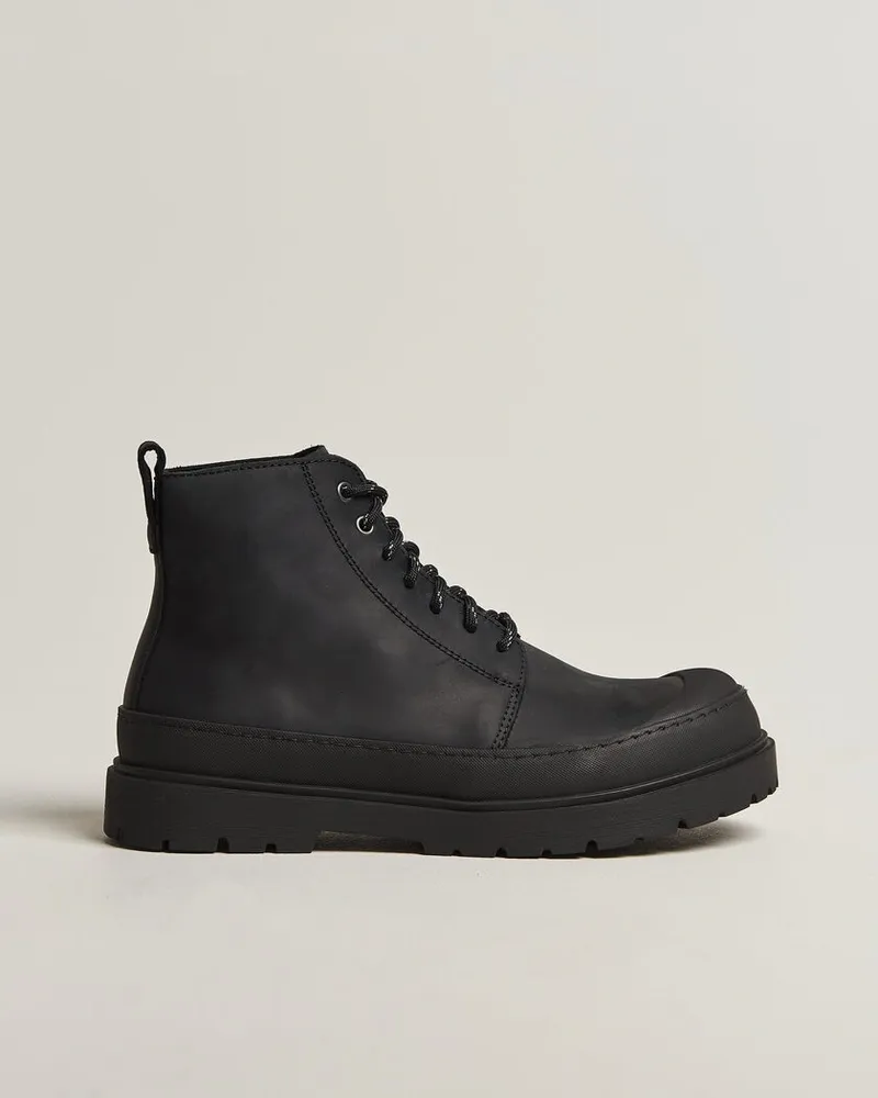 Birkenstock Prescott Oiled Leather Boot Black Schwarz