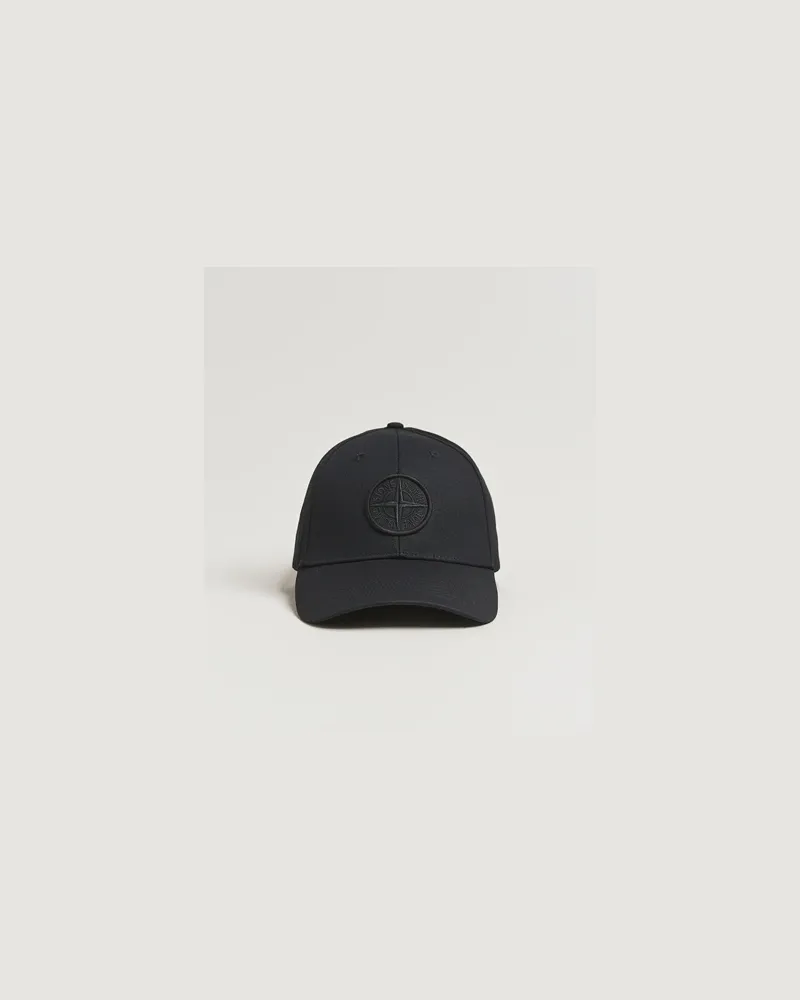 Stone Island Classic Cotton Cap Black Schwarz