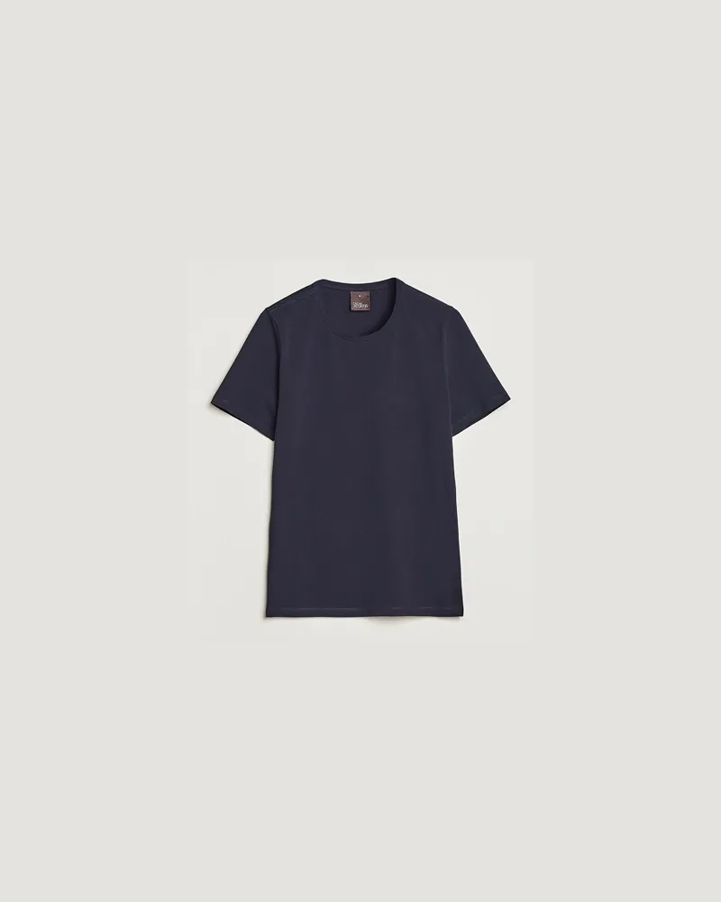 Oscar Jacobson Kyran Cotton T-Shirt Navy Blau