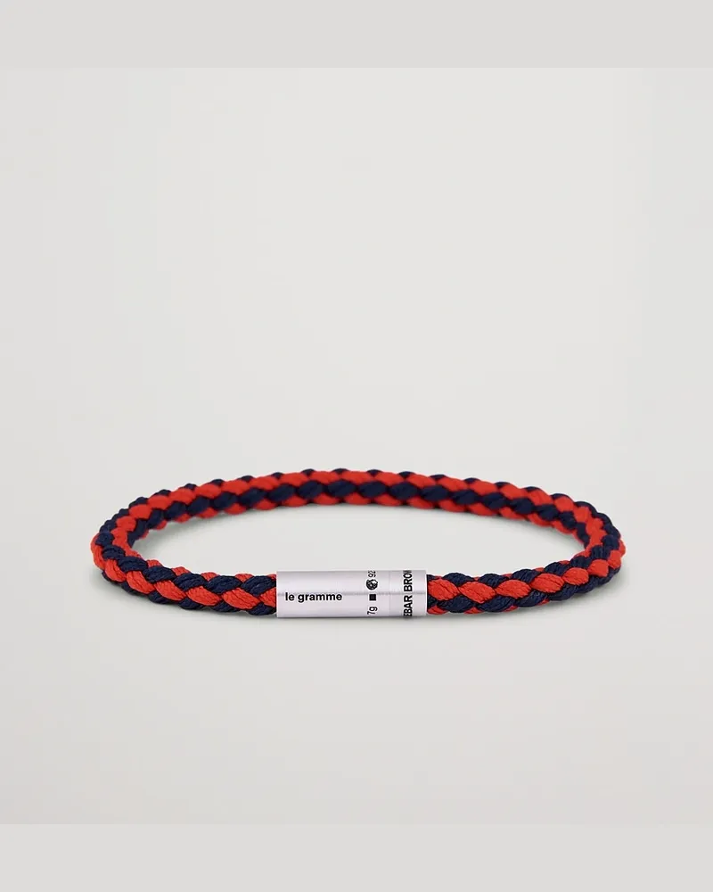 Le Gramme X Orlebar Brown Nato Bracelet Navy/Red Rot