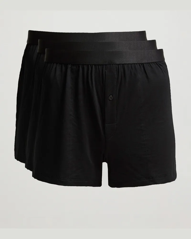 CDLP 3-Pack Boxer Shorts Black Schwarz