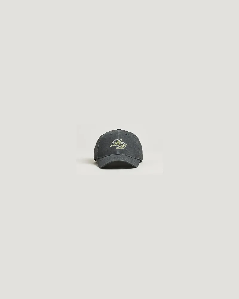 LES DEUX LD Baseball Cap Asphalt Grau