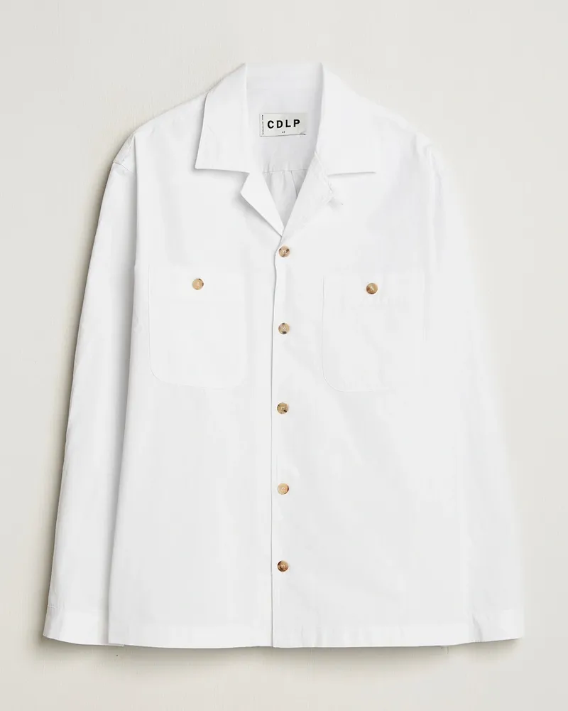CDLP Shirt Jacket Off White Weiß