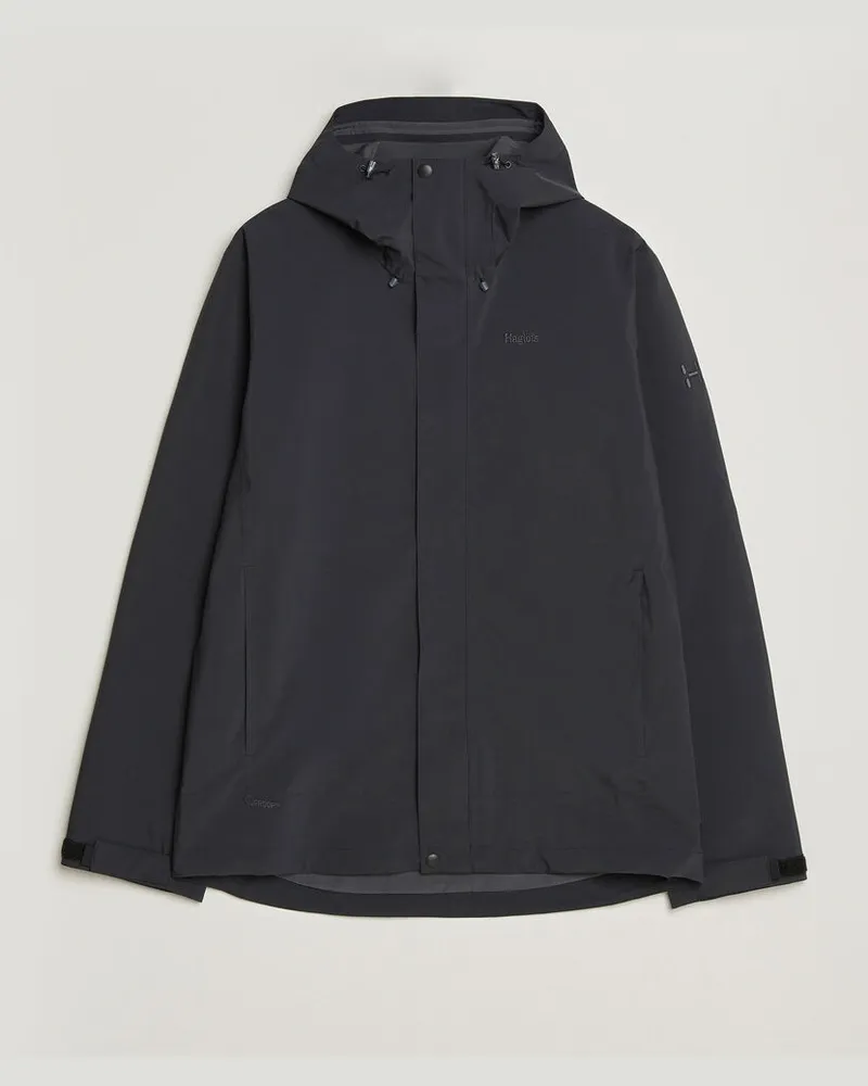 Haglöfs Breeze Proof Jacket True Black Schwarz