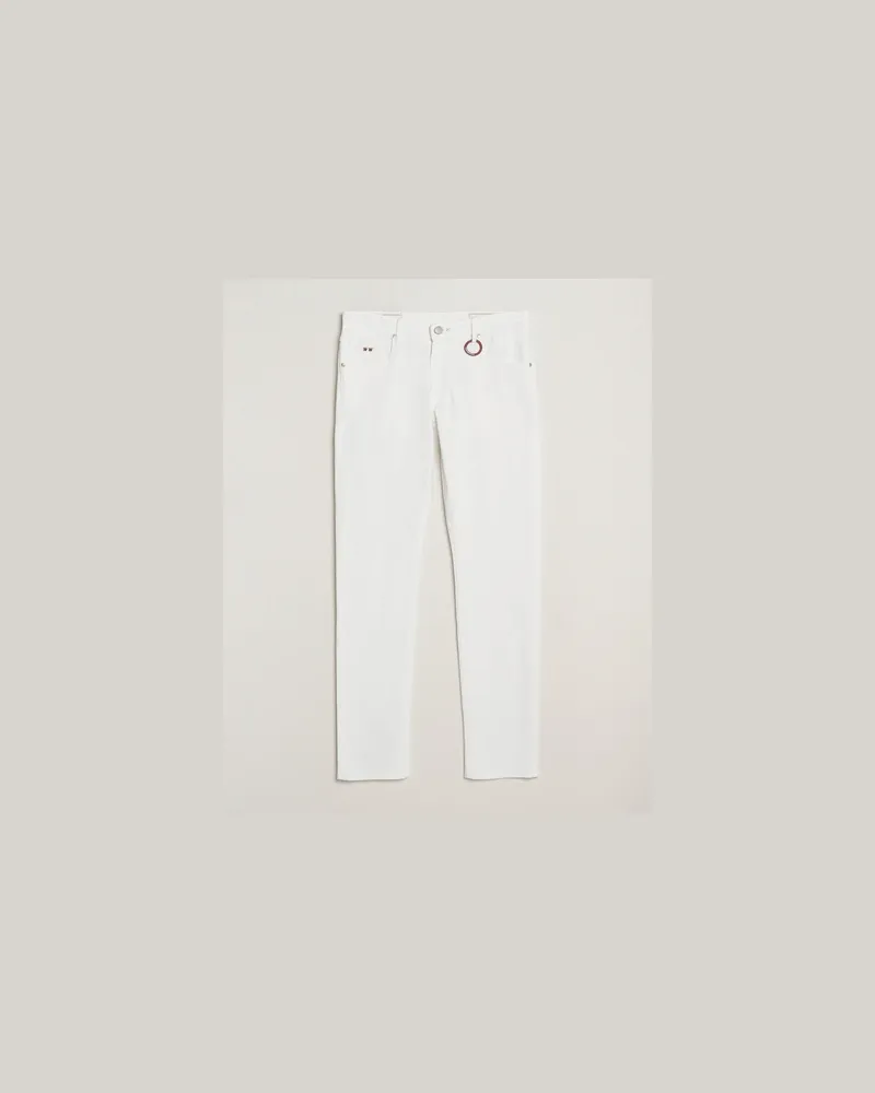 Tramarossa Michelangelo Stretch Jeans White Raw Weiß
