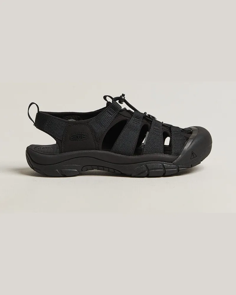 Keen Newport Sandal Triple Black Schwarz