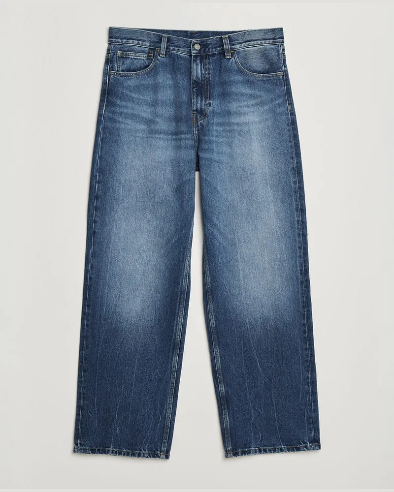Carhartt WIP Payson Pant Blue Marble Used Wash Blau