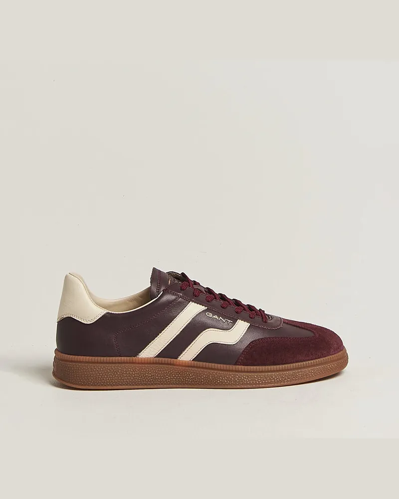 Gant Cuzmo Leather/Suede Sneaker Port Wine Rot