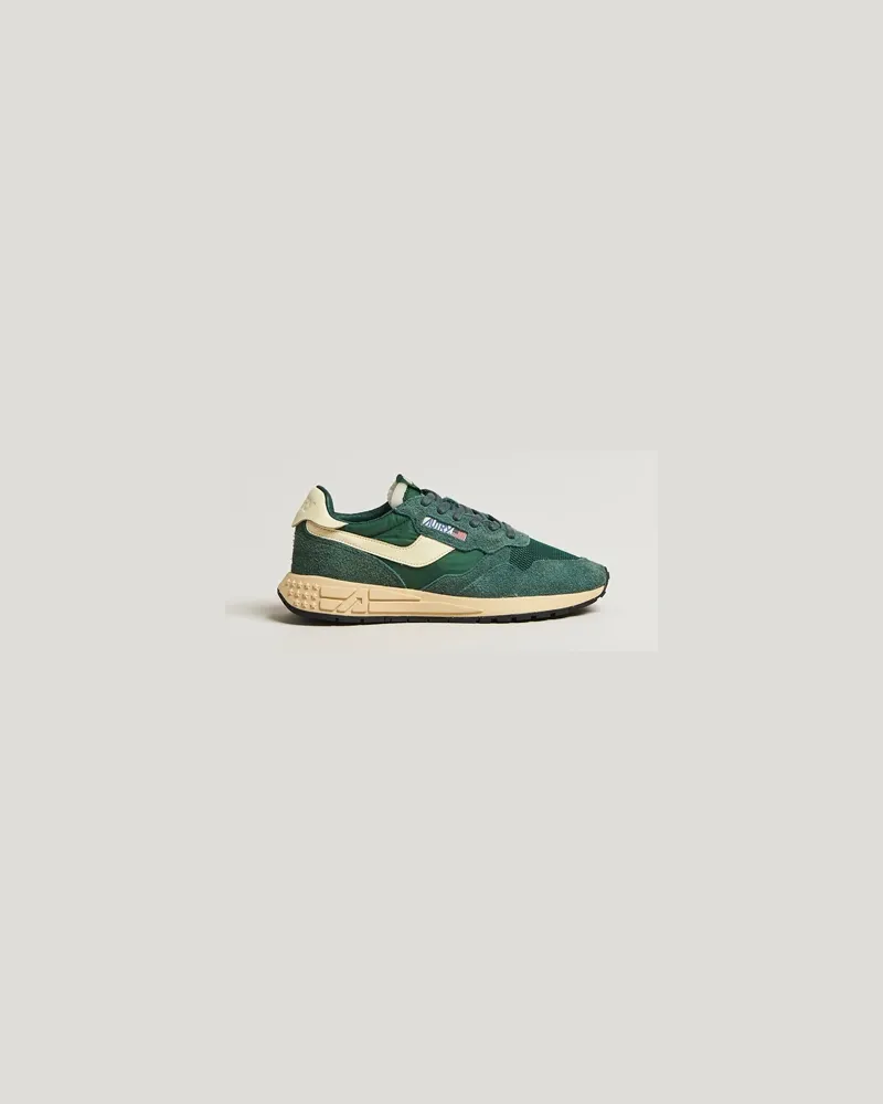AUTRY Reelwind Running Sneaker Bottle Green/Beige Grün