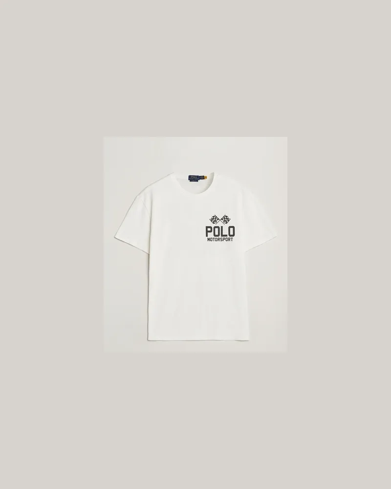 Ralph Lauren RL Motorsport Tee Nevis Weiß