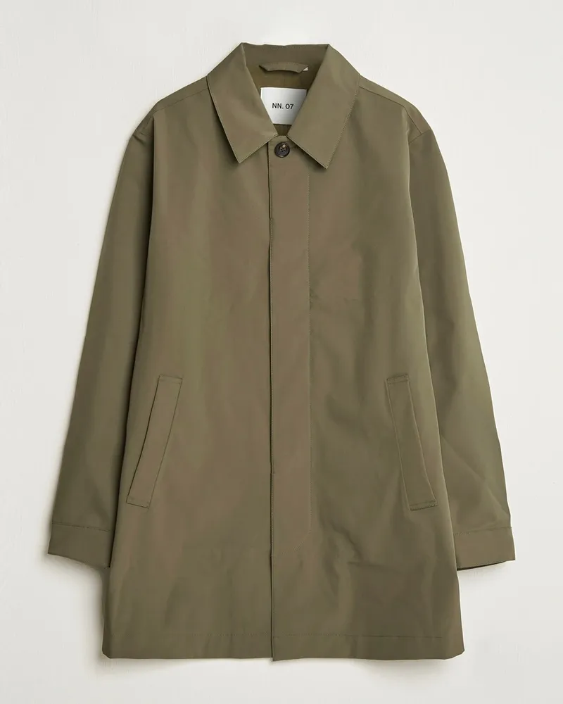 NN 07 Kim Waterproof Car Coat Capers Green Grün