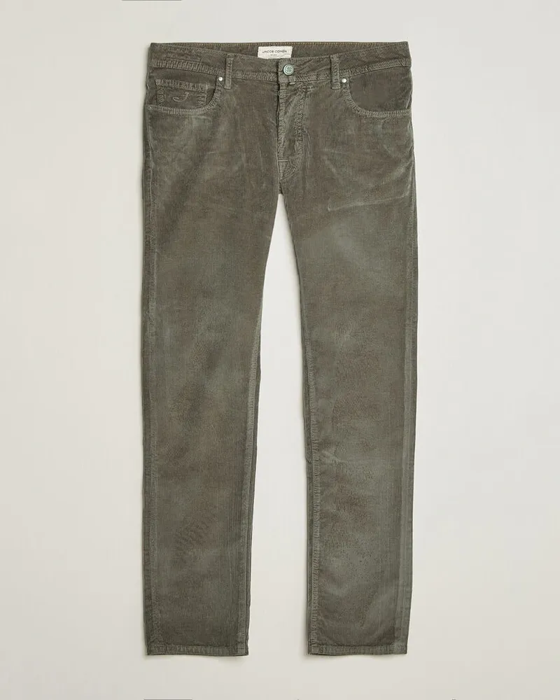 Jacob Cohën Bard 5-Pocket Medium Corduroy Trousers Taupe Beige