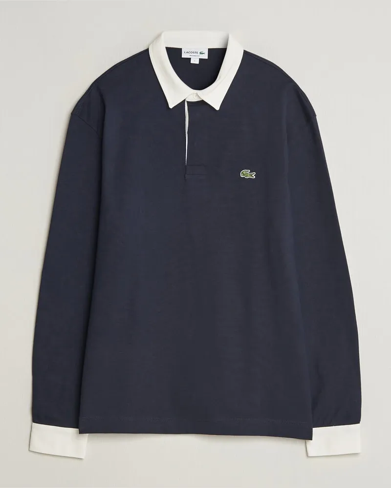 Lacoste Heavy Cotton Rugger Dark Navy Blau