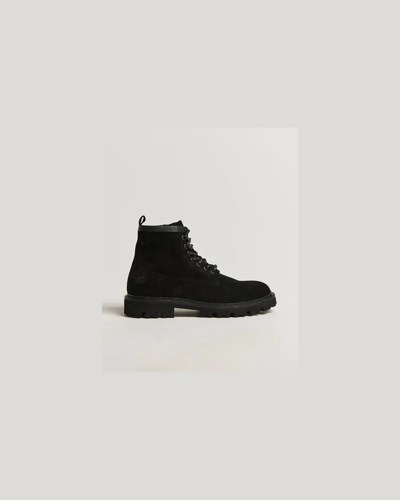 HUGO BOSS Julyo Suede Boot Black Schwarz