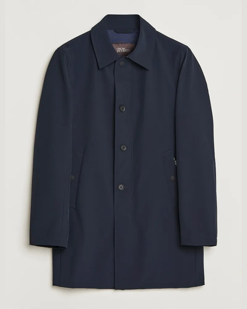Oscar Jacobson Johnson Coat Navy Blau