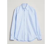 Soft Baumwoll Texture Button Down Shirt Light Blue
