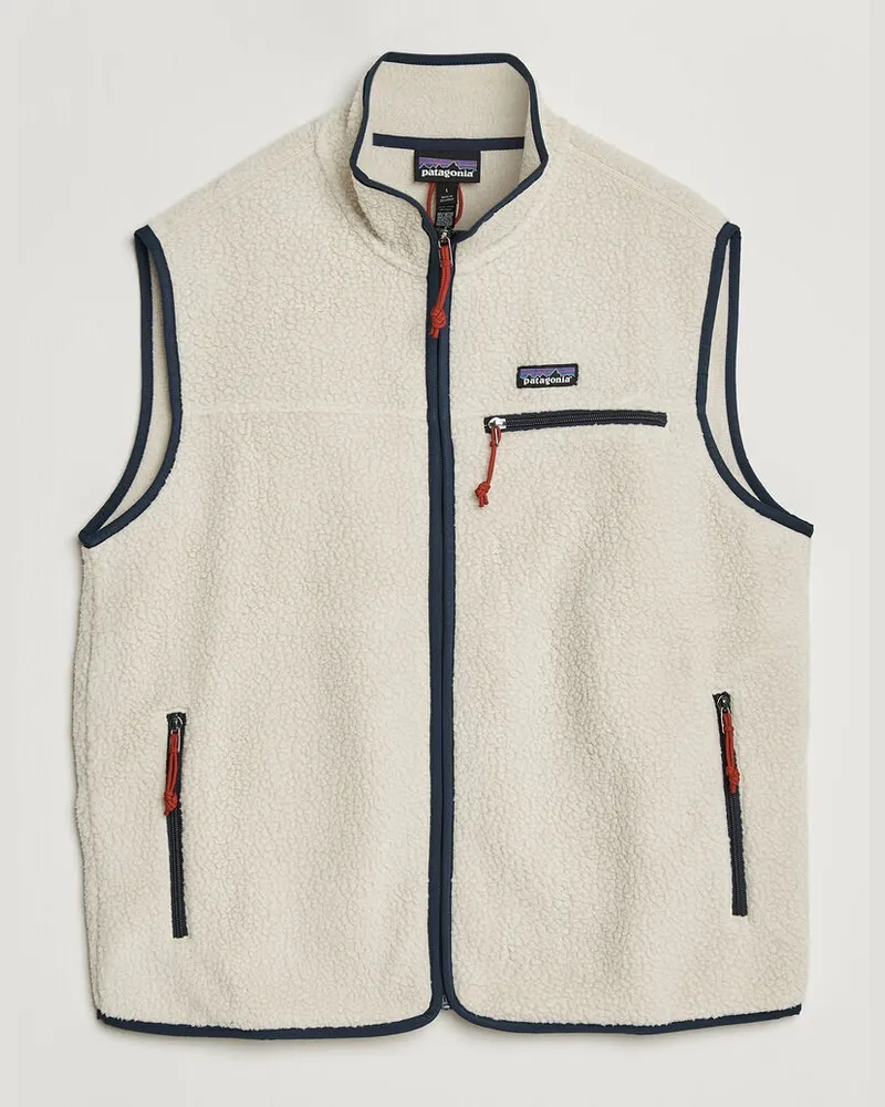 Patagonia Retro Pile Vest Pelican Beige