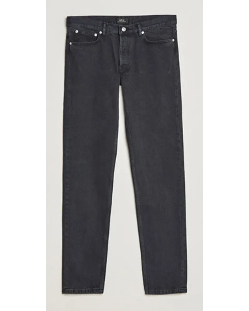 A.P.C. Petit New Standard Jeans Washed Black Schwarz